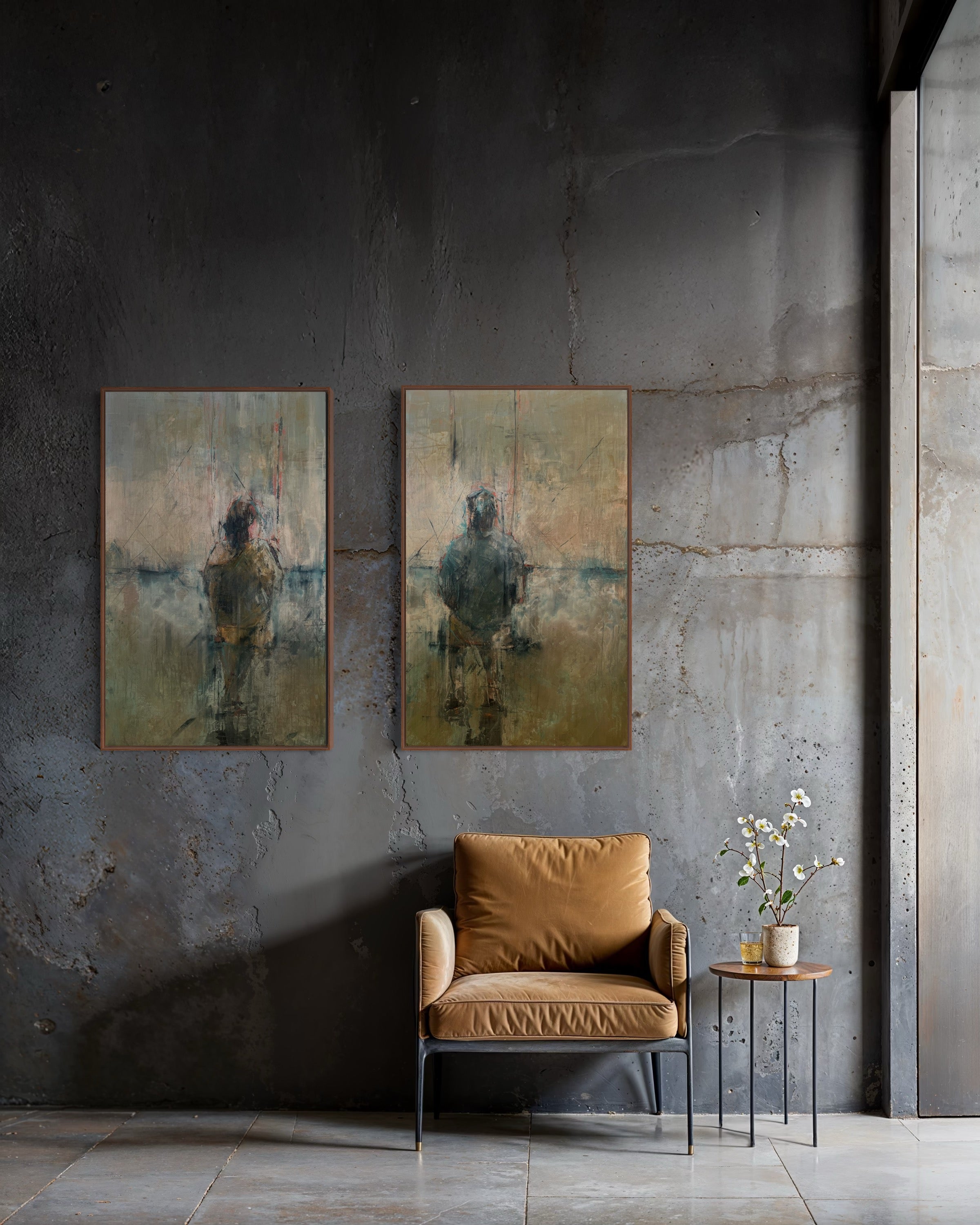 Two Paintings, One Story