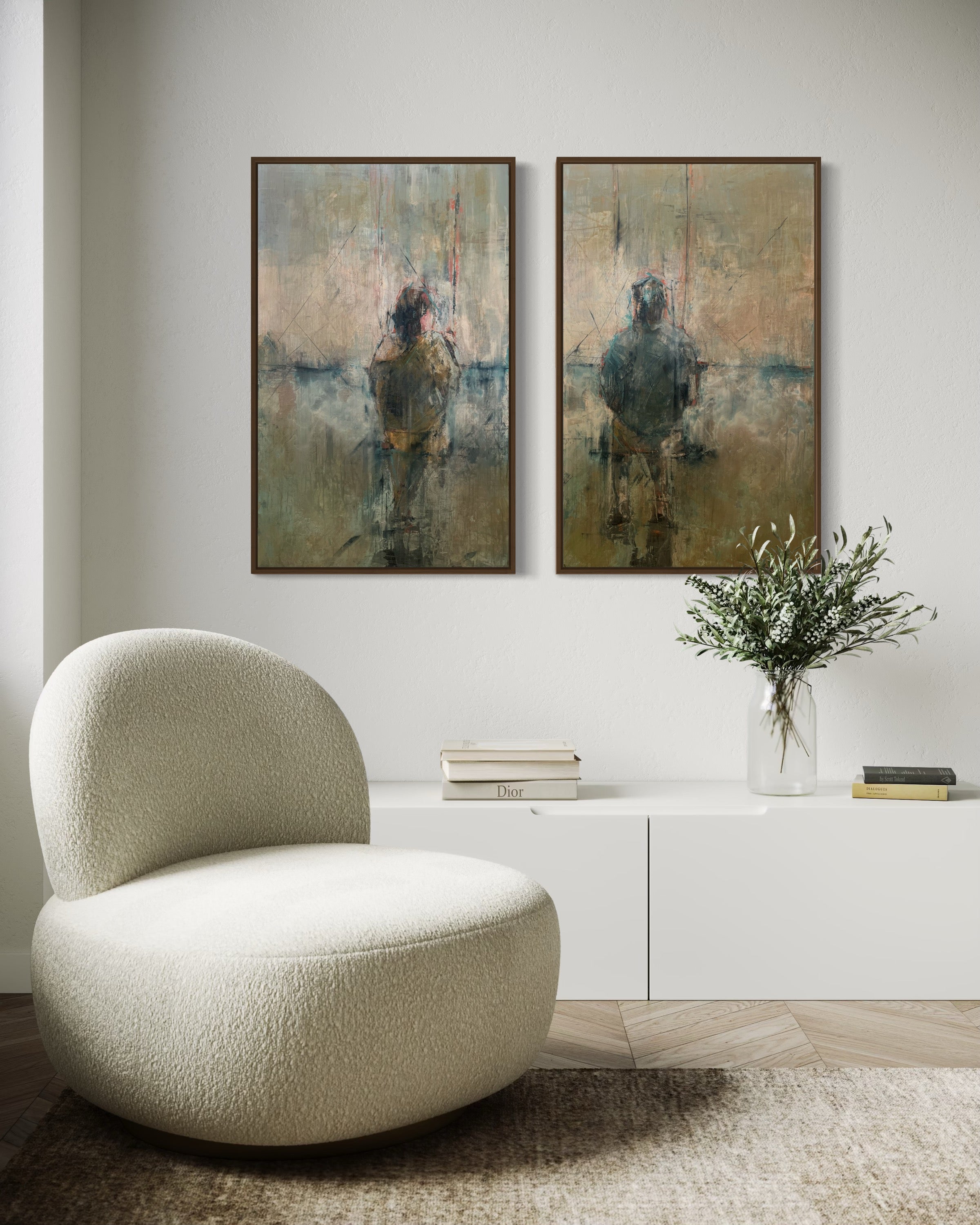 Two Paintings, One Story